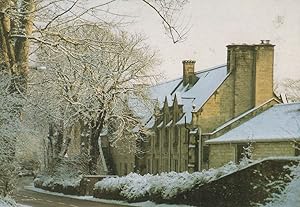 Durham School At Christmas Hospice Postcard