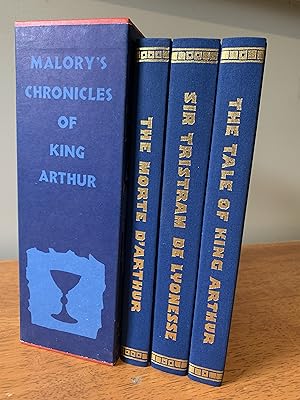 Seller image for Malory's Chronicles of King Arthur (3 Volume SET) 1. The Tale of King Arthur 2. Sir Tristam de Lyonesse 3. The Morte D'Arthur for sale by Sad Paradise Books