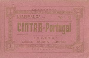 Lembranca Cintra Portugal Antique Folding 10x Postcard Book