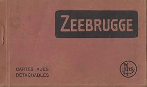 Zeebrugge Antique Ship Boats Belgium Old Postcard Book