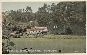 Cottage at Bundoran Valley County Donegal Old Irish Postcard