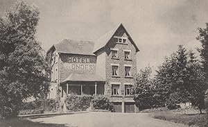 Hotel Les Ondes Nadrin Le Herou Antique Belgium Postcard
