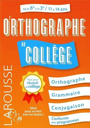 l'orthographe au collège