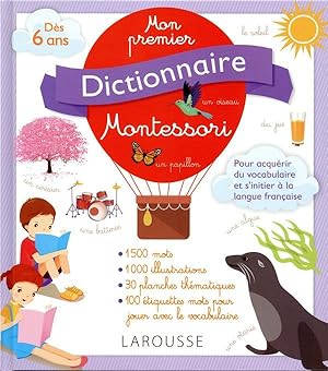 mon premier dictionnaire Montessori