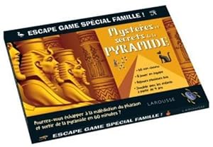 escape game special famille ; mystères et secrets de la pyramide