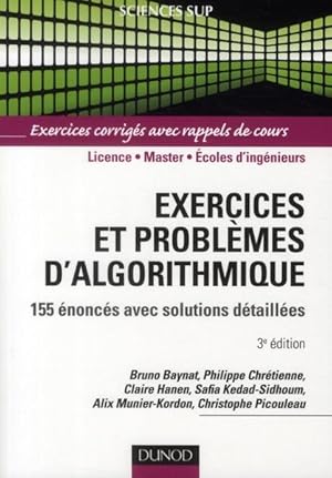 Exercices et problèmes d'algorithmique