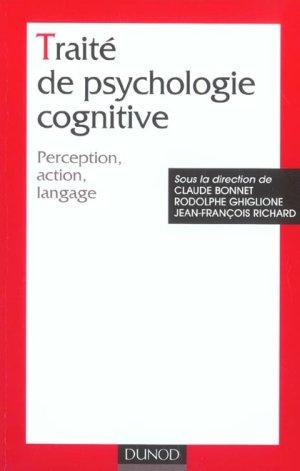 Bild des Verkufers fr Trait de psychologie cognitive zum Verkauf von Chapitre.com : livres et presse ancienne