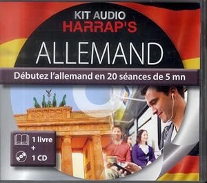 KIT AUDIO HARRAP'S : allemand ; débutez l'allemand en 20 séances de 5 mn