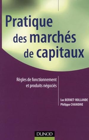 Pratique des marchés de capitaux