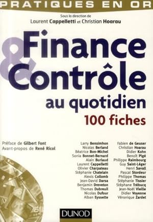 finance et contrôle au quotidien ; 100 fiches