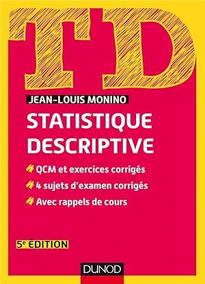 TD ; statistique descriptive (5e édition)