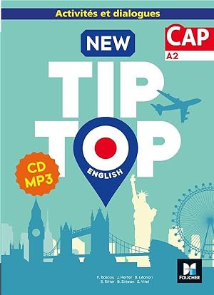 new tip-top : english ; CAP ; A2 ; CD audio (édition 2019)