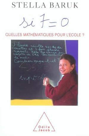 Quelles mathématiques pour l'école ?