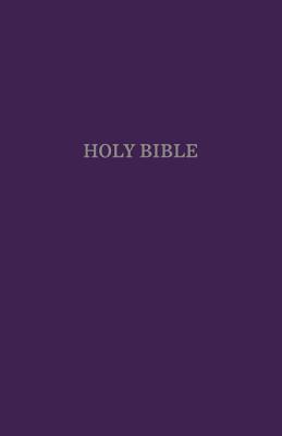 Seller image for KJV, Gift and Award Bible, Imitation Leather, Purple, Red Letter Edition (Paperback or Softback) for sale by BargainBookStores