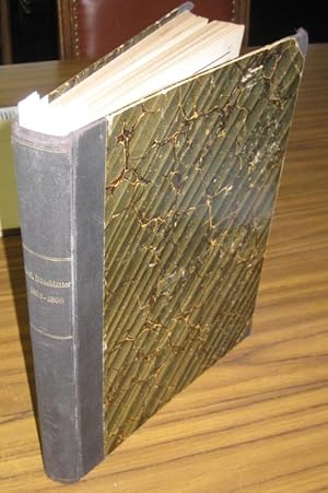 Bild des Verkufers fr Berliner Mnzbltter. Zeitschrift zur Verbreitung der Mnzkunde. No. 149, Januar 1893, XIV. Jahrgang bis Nr. 220, Dezember 1898, XIX. Jahrgang. Komplette Folge mit 6 Jahrgngen! Aus dem Inhalt: Die ltesten chinesischen Staatsmnzen / Der Mahdi-Aufstand im Sudan und die daraus hervorgegangenen Mnzen / Die sogenannten chinesischen Tempelmnzen / Die Otto-Adelheidpfennige / Mnzen und Medaillen der Stadt Wismar / . Lbeck / . Rostock / Otto III. und die Kaiserin Adelheid / Ostasiatische Porzellanmnzen / Okelpennige / Beeskower Pfennige / Inhalts-Verzeichnis zu J. Fonrobert, Australien / uvm. zum Verkauf von Antiquariat Carl Wegner