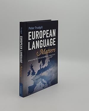 EUROPEAN LANGUAGE MATTERS English in Its European Context