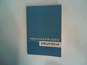 Seller image for Prfungswissen Deutsch for sale by ANTIQUARIAT FRDEBUCH Inh.Michael Simon