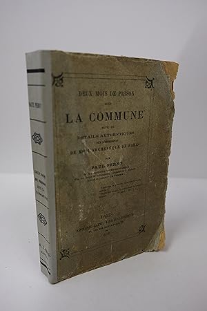 Seller image for Deux mois de prison sous la Commune for sale by Librairie du Levant