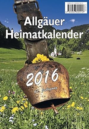 Bild des Verkufers fr Allguer Heimatkalender 2016 zum Verkauf von Allguer Online Antiquariat