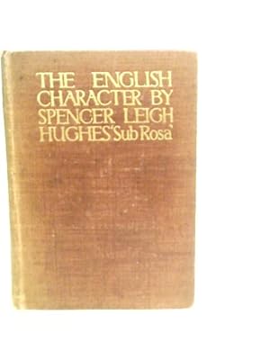 Seller image for The English Character for sale by World of Rare Books