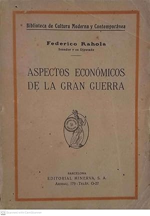 Imagen del vendedor de Aspectos econmicos de la Gran Guerra a la venta por Llibres Capra