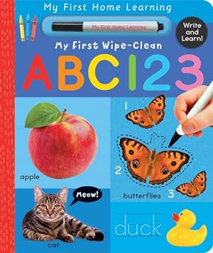 Imagen del vendedor de My First Wipe-clean ABC 123 : Write and Learn! a la venta por GreatBookPrices