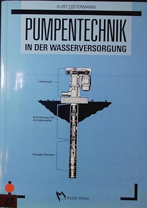 Bild des Verkufers fr Pumpentechnik in der Wasserversorgung. Mit 10 Tab. u. Anh. zum Verkauf von Antiquariat Bookfarm