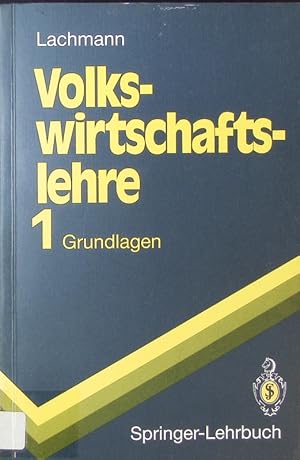 Seller image for Volkswirtschaftslehre. for sale by Antiquariat Bookfarm