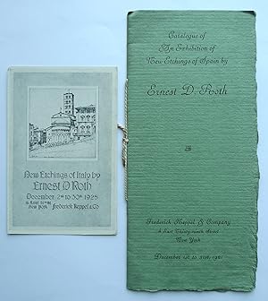 Seller image for Catalogue of an exhibition of New Etchings of Spain by Ernest D. Roth. Frederick Keppel & Co. New York, December 1st to 31st, 1921. for sale by Roe and Moore