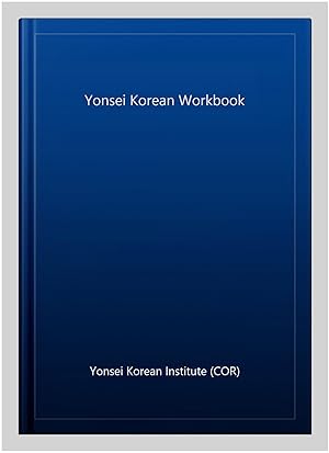 Bild des Verkufers fr Yonsei Korean Workbook -Language: korean zum Verkauf von GreatBookPricesUK