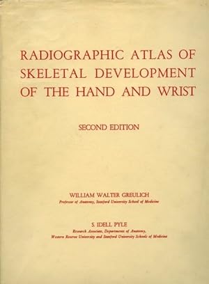 Seller image for Radiographic Atlas of Skeletal Development of the Hand and Wrist for sale by GreatBookPrices