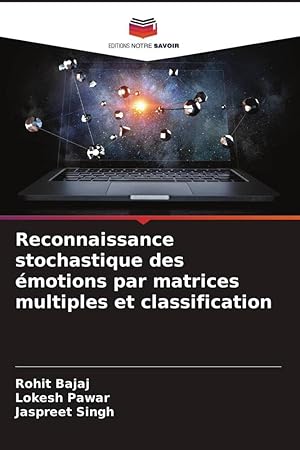 Bild des Verkufers fr Reconnaissance stochastique des motions par matrices multiples et classification zum Verkauf von moluna