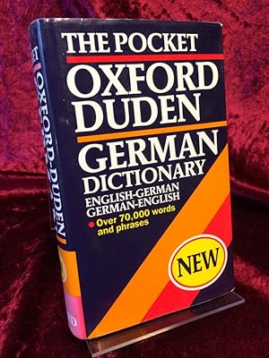 The pocket Oxford-Duden German dictionary. English-German, German-English. Over 70000 words and p...