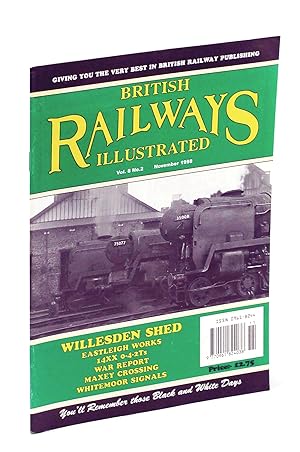 Bild des Verkufers fr British Railways Illustrated, November [Nov.] 1998, Vol. 8 No. 2 - Willesden Shed zum Verkauf von RareNonFiction, IOBA