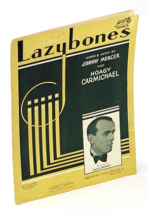 Seller image for Lazybones - Piano Sheet Music With Lyrics and Ukulele Chords for sale by RareNonFiction, IOBA