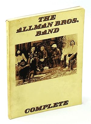 Image du vendeur pour The Allman Bros. (Brothers) Band - Complete: Songbook (Song Book) With Piano Sheet Music, Lyrics and Guitar Chords mis en vente par RareNonFiction, IOBA