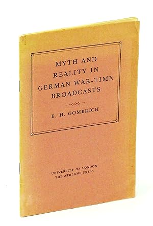 Imagen del vendedor de Myth and Reality in German War-Time Broadcasts The Creighton Lecture In History 1969 a la venta por RareNonFiction, IOBA