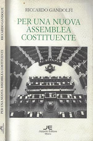 Seller image for Per una nuova assemblea costituente for sale by Biblioteca di Babele