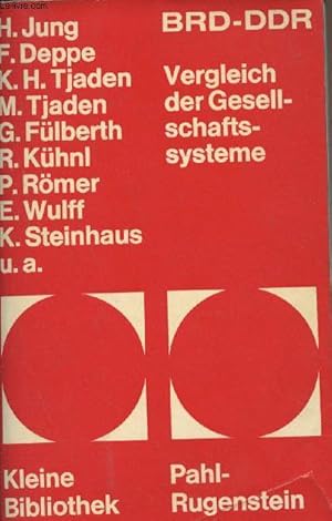 Bild des Verkufers fr BRD-DDR Vergleich der Gesellschaftssysteme - Kleine bibliothek - Band 12 - Politik wissenschaft zukunft zum Verkauf von Le-Livre