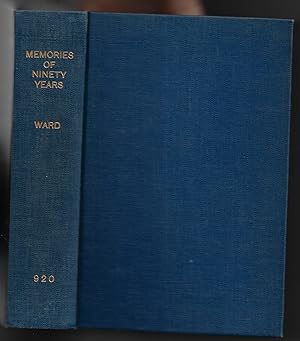 Seller image for Memories of Ninety Years for sale by Walden Books