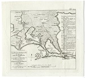 Seller image for Rare-Antique Map-ALEXANDRIA-EGYPT-INVASION-WAR-Muller-Gross-1808 for sale by Pictura Prints, Art & Books