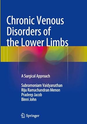Bild des Verkufers fr Chronic Venous Disorders of the Lower Limbs : A Surgical Approach zum Verkauf von AHA-BUCH GmbH