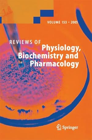 Bild des Verkufers fr Reviews of Physiology, Biochemistry and Pharmacology 153 zum Verkauf von AHA-BUCH GmbH