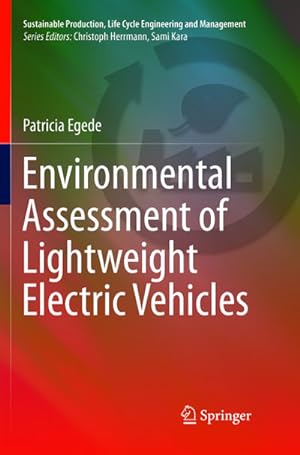 Bild des Verkufers fr Environmental Assessment of Lightweight Electric Vehicles zum Verkauf von AHA-BUCH GmbH