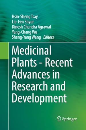 Bild des Verkufers fr Medicinal Plants - Recent Advances in Research and Development zum Verkauf von AHA-BUCH GmbH