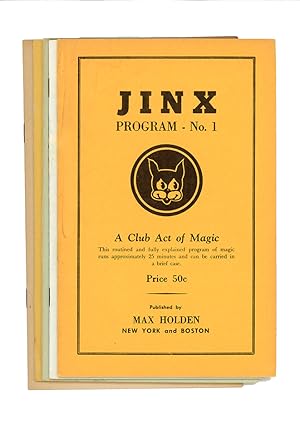Immagine del venditore per Jinx Program No. 1-5 venduto da Quicker than the Eye
