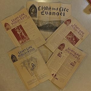 LIGHT & LIFE 1937 CHRISTIAN PUBLICATIONS WINONA LAKE INDIANA OLMSTEAD EDITOR