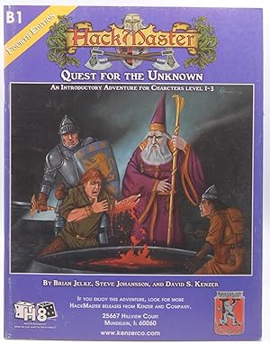 Bild des Verkufers fr Quest for the Unknown (Hackmaster Fantasy Roleplaying Adventure) zum Verkauf von Chris Korczak, Bookseller, IOBA