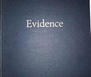 Image du vendeur pour EVIDENCE mis en vente par Vagabond Books, A.B.A.A.