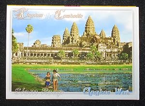 Angkor Wat, Kingdom of Cambodia -- Series 11 [10 color postcards in color illustrated folder]